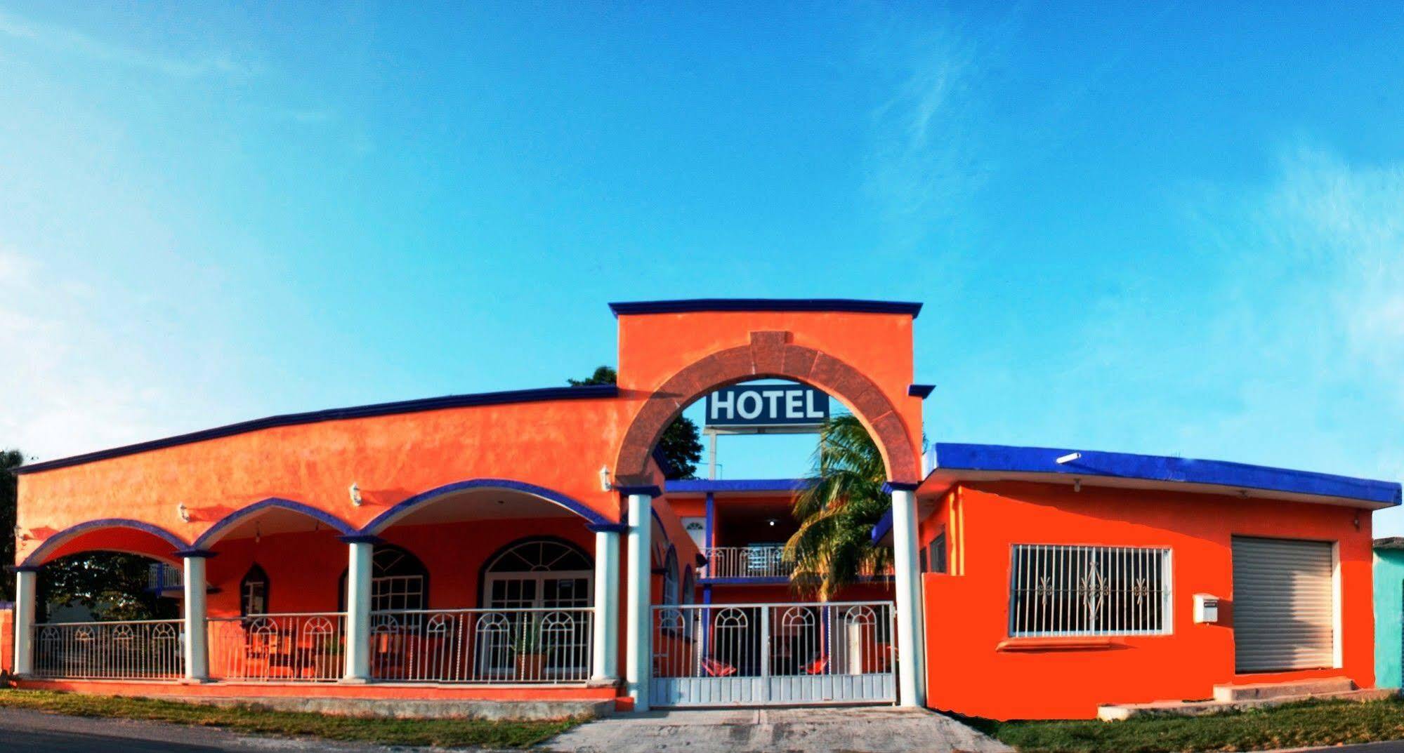 Hotel Hacienda Бакалар Экстерьер фото