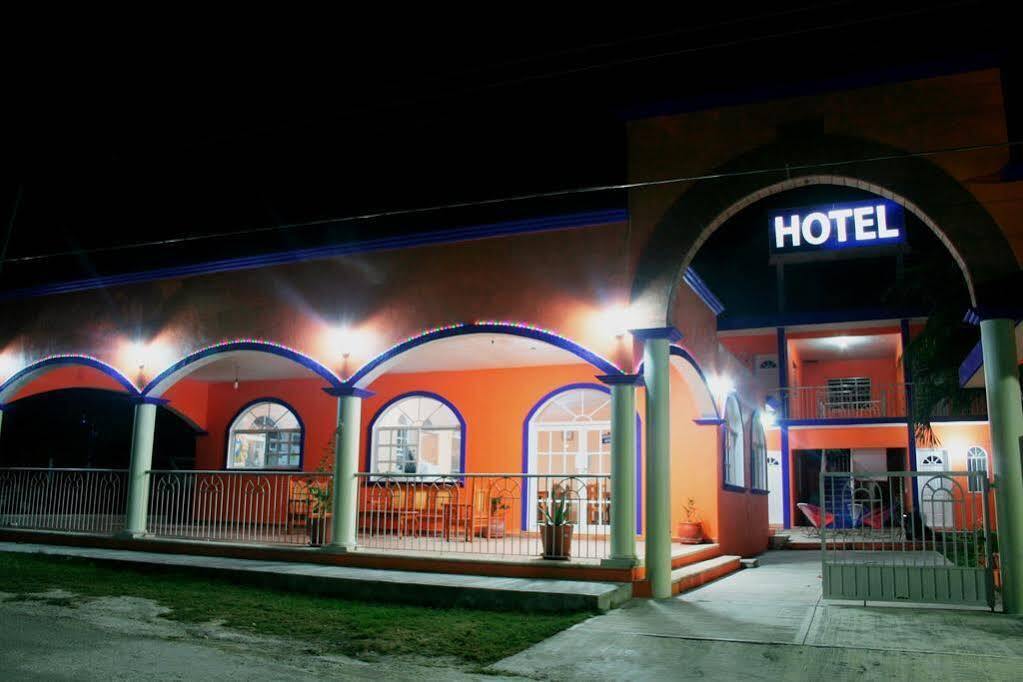 Hotel Hacienda Бакалар Экстерьер фото